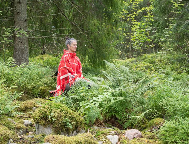 Calling for the Others, Arts in the Environment Nordic Symposium, Vartiosaari, Finland, 2017. Photo: Petri Ruikka