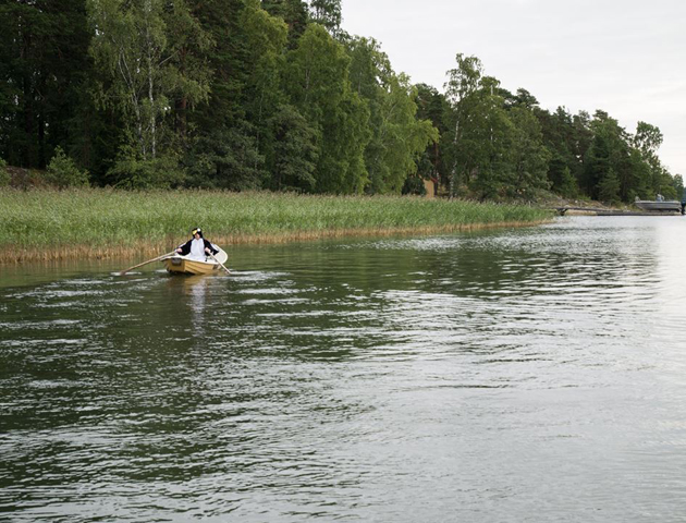 Calling for the Others, Arts in the Environment Nordic Symposium, Vartiosaari, Finland, 2017. Photo: Petri Ruikka