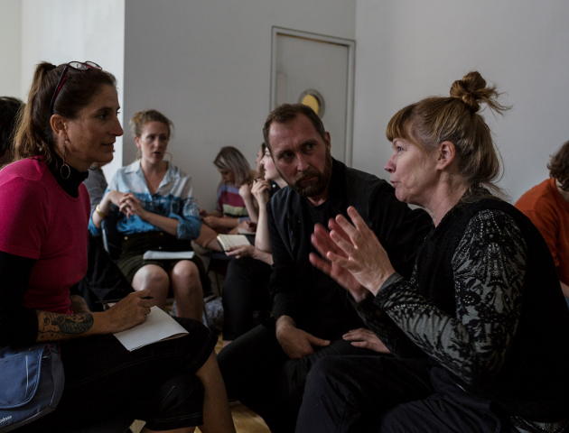 Empathy -workshop in Edge Effects in CCA Glasgow, 2017. Photo: Studio RoRo