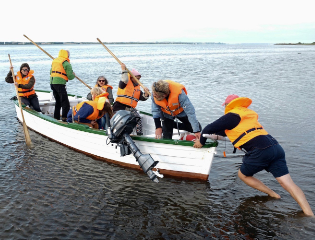 Trans-Limfjord boat connection, 2019. Photo: Katrine Skovsgaard